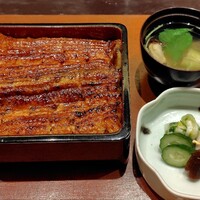わたべ - 特上うな重/肝吸い付き