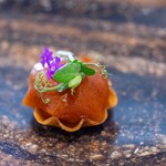 プレゼンテ スギ - 2025.6 千葉の魅力（伊勢海老の塩麹タルタル、伊勢海老パウダー生チョコ、伊勢海老の頭シート）