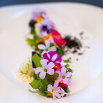 プレゼンテ スギ - 2025.6 Sugi畑をお皿に乗せて（サラダ）