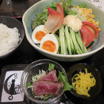 マルカイ札幌水産 - ランチ「札幌名物！ラーサラ」