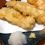 蕎麦切り 春のすけ - とり天♩