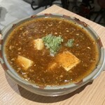 餃子 小籠包 福包酒場 - 麻婆豆腐ちとショッパかった。トロミしっかりタイプ。