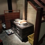 奥飛騨 福地温泉 山里のいおり 草円 - かまど炊き