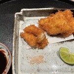 神田錦町 鮨たか晴 - 烏賊フライ（耳＆軟骨）