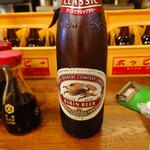中央酒場 - キリン（大瓶）650円