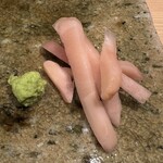 神田錦町 鮨たか晴 - 山葵＆ガリ