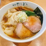 麺屋 そにどり - 海老わんたんめん