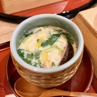うなぎ和食 しら河 名駅店 - 茶碗蒸し
