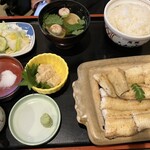 炭焼うな富士 - 白焼き膳