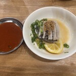 よし治 本店 - 生センマイ（写真忘れてちょっと食べちゃいました）