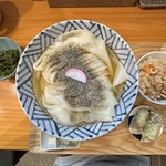手打ちうどん 上を向いて - 