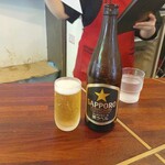 日清亭 - サッポロ・黒ラベル