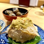 酒処 てらやま - 毛蟹生姜酢は身がパンパンです