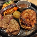 STEAK&HAMBURG ひげ 南6条店 - 