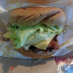 ケンタッキーフライドチキン - 料理写真:2025年6月21日(土) チーズチキンフィレバーガー。