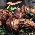 舞桜 - 焼きあがった松茸