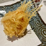 奈良 - 海鮮の落とし揚げ