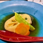 奈良 - うなぎの茶巾むし