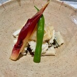 奈良 - 穴子のみぞれ和え