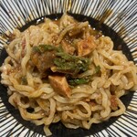 煮干しのビリー - 美味しくなぁ〜れ〜！と念じながら混ぜる❗️