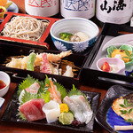 季寄せ 蕎麦 柏や - 料理写真:ご宴会コース（5000円コース（税込））