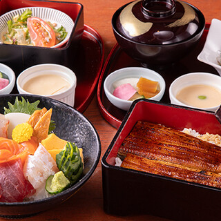 天ぷらや鴨、自家製西京焼きなど本格和食を豊富にご用意