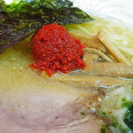 凡凡ハウス - みそ唐みそラーメンのアップです。