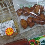 業務スーパー - 青唐ねぎ塩もやし＆鳥唐揚げ串