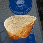 PecoPeco - 料理写真:メガホンクレープ バターシュガー LUMIX DC-GF10＋LUMIX G 20mm F1.7 ASPH.