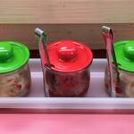 シュクリア - 卓上の副菜