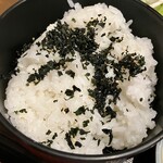 福の花 - 若鶏の塩焼きランチおろしポン酢900円