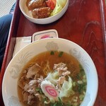 ふじた食堂 - ミニ駒月丼セット