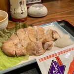 福の花 - 若鶏の塩焼きランチおろしポン酢900円