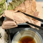 福の花 - 若鶏の塩焼きランチおろしポン酢900円