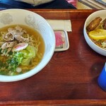 ふじた食堂 - ミニソースカツ丼セット