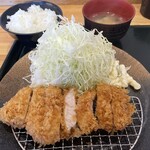 ゆうたく - ろーすかつ定食1,100円