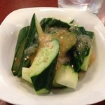 紅梅園 - H.26.5.30.夜 やみつき胡瓜 280円