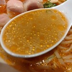 麺家 たけ田 - スープの感じ