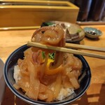 麺家 たけ田 - 白イカ！