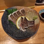 麺家 たけ田 - 大洋丸の神経〆イサキ炙り