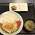 トマソン - 料理写真:トマソン・カレーと、小皿、味噌汁。