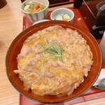 そばや 池乃家 - 親子丼　玉子トロトロ〜♪