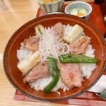 そばや 池乃家 - 合鴨ステーキ丼