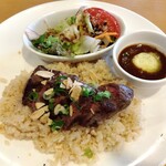 ジョナサン - 料理写真:みすじステーキのガーリックピラフ