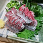 築地寿司清 - あじの刺身