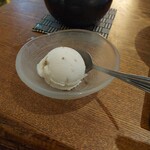 分上野藪 かねこ - そばアイス