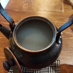 分上野藪 かねこ - 蕎麦湯