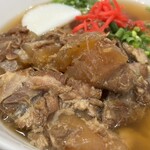 麺屋くろ松 - ソーキたっぷり