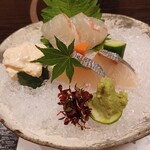 北新地 穂の河 - お造り２種