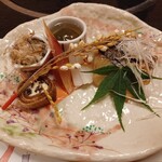 北新地 穂の河 - 焼魚と小鉢